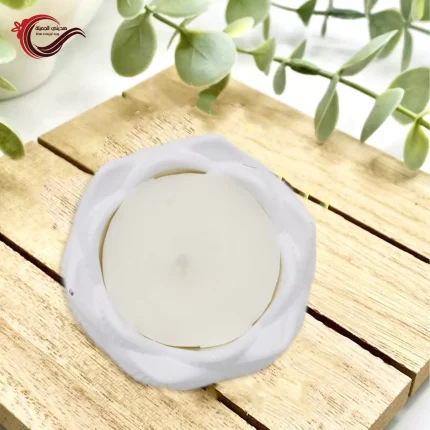 شموع وردة كاسات